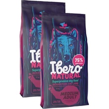 Ibero Natural Adult Dog Medium Pork & Lamb 2 x 3 kg