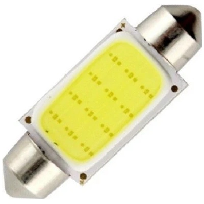 LEDAutozarovky.cz C5W SV8,5 - COB 12V 1W