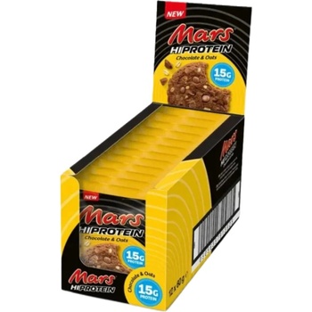 Snickers and Mars Mars High Protein Cookie - Chocolate & Oats [12 x 60 грама] Chocolate & Oats