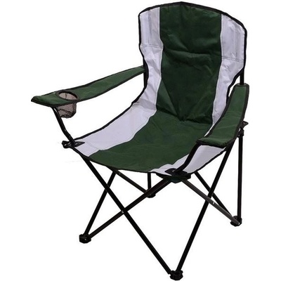 Kempingová židle Cattara Dublin zeleno- bílá