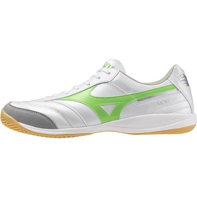 Mizuno MORELIA SALA ELITE TF White/Neon Green/Galaxy Silver
