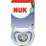 Nuk First Choice биберон залъгалка, силикон, 18+ мес. , 1 бр. , Night, Коала (10177258)
