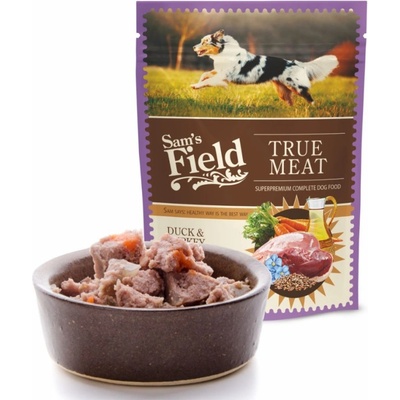 Sam's Field True Meat Adult Duck & Turkey with Linseed Oil 260 g