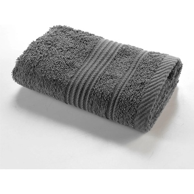 Douceur d'intérieur Тъмносива памучна кърпа от тери 30x50 cm Tendresse - douceur d'intérieur (1801496)