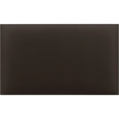 Čalouněný nástěnný panel z ekokůže hnědý 50x50 cm čtvercový