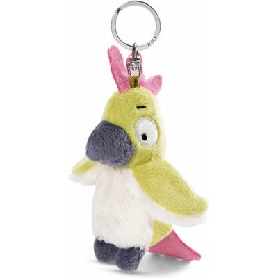 Přívěsek na klíče NICI Zelená Spring Summer Cockatoo Jaya Lucky Charm 10 cm 48951