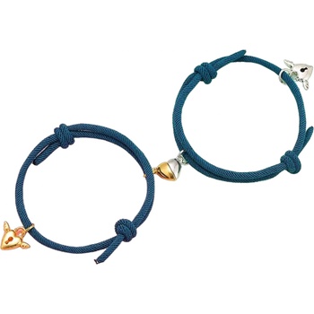 HARAHU Гривни Heart Magnet - Синя KP28132 (28132)