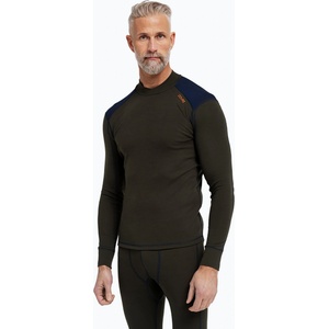 Dovre Мъжки термоактивен суитшърт Dovre Folded Collar khaki