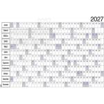 REALSYSTEM Календар-плакат REALSYSTEM годишен B/1 980x680 мм двустранен 2027 6051-00 (6051-00)