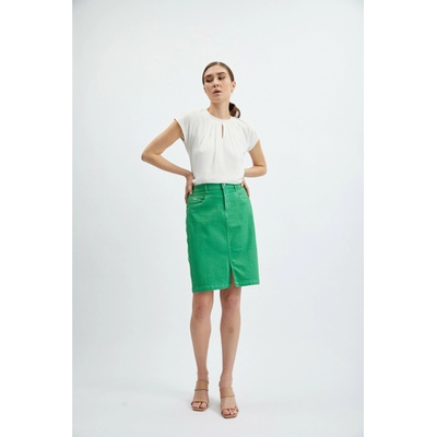 Orsay Зелена дамска дънкова пола ORSAY Orsay | Zelen | ЖЕНИ | S