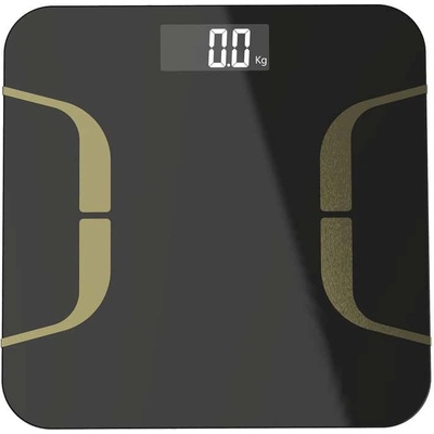 Crown Кантар Crown CBS-2625, натоварване до 150kg, измерва телесна мазнина/количество вода в организма/мускулна и костна маса, черен (CBS-2625)