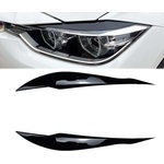  Вежди за фарове bmw f30 (2011-2018) - черни гланц