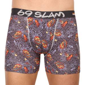 69slam Мъжки боксерки 69SLAM fit mayan head dylan 69slam | Siv Mnogotsveten | МЪЖЕ | M