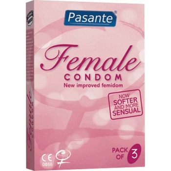 Pasante Дамски презервативи Pasante Female 3 бр