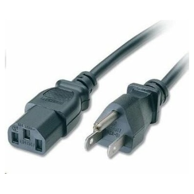 PremiumCord Kabel síťový k počítači 2m s USA zástrčkou kpsp2-usa