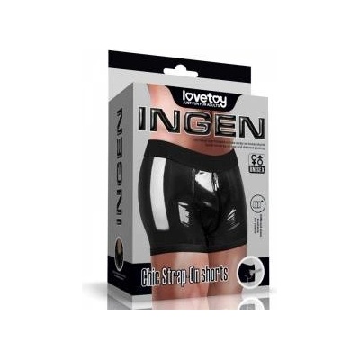 Boss of Toys Chic Strap-On shorts (36 - 39 inch waist) Black