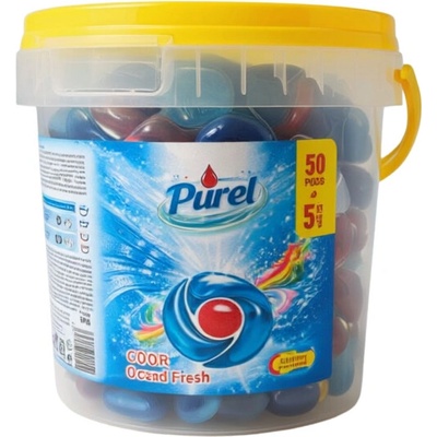 Purel kapsuly na pranie farebnej bielizne Color 55 PD