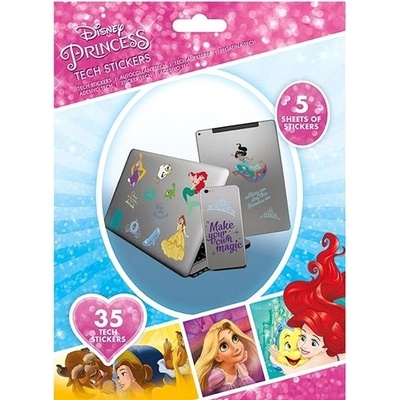 Sada technických samolepek Disney princezny