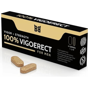 Blackbull By Spartan 100% Vigoerect Vigor + Strength For Men 4 Tablets