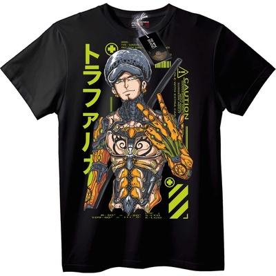 NOONEBRAND Тениска Трафалгар Лоу - XS, Black