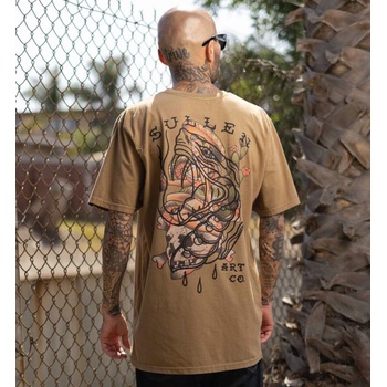 SULLEN Мъжка тениска sullen - premium - seniorita blastover - timberwolf - scm6873_tw