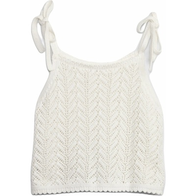 GAP CROCHET biela