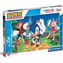 CLEMENTONI Sonic 104 dílků