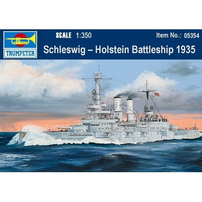 Trumpeter Schleswig Holstein Battleship 1935 1:350