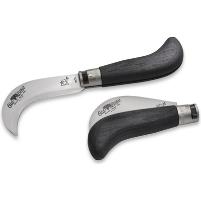 OLD BEAR PRUNING - STAINLESS STEEL, BLACK LAMINATED HANDLE L 9747/21_MNK