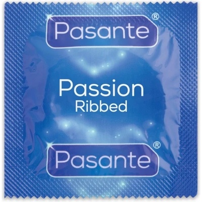 Pasante 144 бр. Оребрени презервативи Pasante Passion