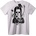NOONEBRAND Тениска Череп, Коса и Луна - 2XL, Black