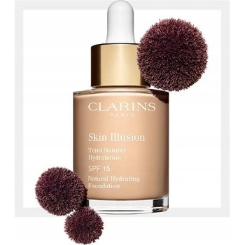 Clarins Hydratační make-up Skin Illusion SPF15 Natural Hydrating Foundation 105 Nude 30 ml