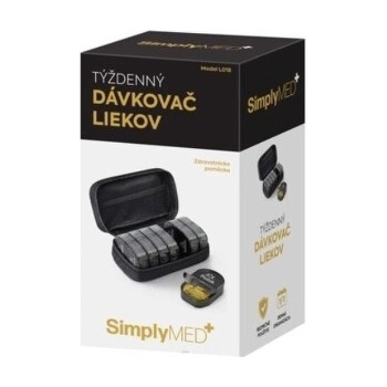 SimplyMED Týždenný Dávkovač liekov