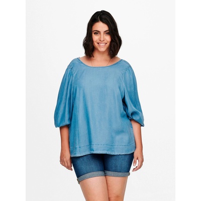ONLY Синя блуза от деним ONLY CARMAKOMA ONLY CARMAKOMA | Sin | ЖЕНИ | 50-52 cm