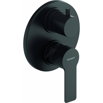 Duravit DC5210008046 - Душ смесител за вграждане D-CODE, матово черен (DA0026)
