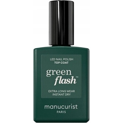 Manucurist Green Flash 15 ml top coat na nehty