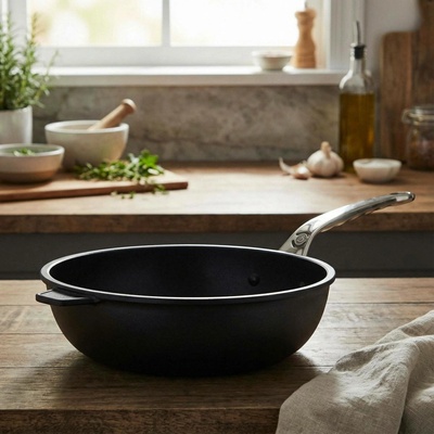 de Buyer Nepřilnavá hluboká Choc Extreme s nerezovou rukojetí 24 cm