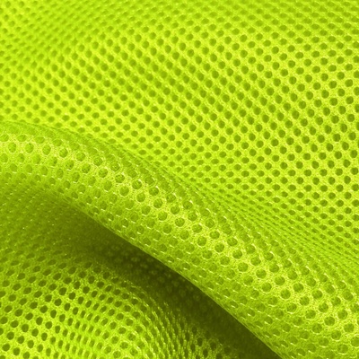 3D Síťovina pletená Žlutá neo