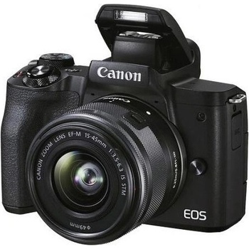 Image 1 of Canon EOS M50 Mark II + EF-M 15-45mm + 55-200mm f/3.5-6.3 IS STM (4728C041AA)