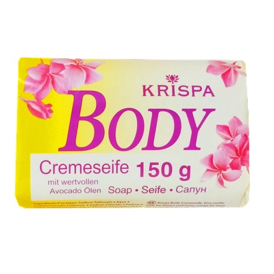 Krispa Сапун за тяло Боди с авокадово олио, 150 г (564+4+/6)