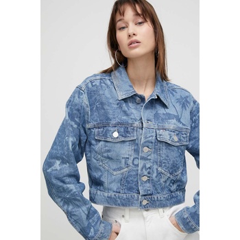 Tommy Jeans Дънково яке Tommy Jeans в синьо преходен модел DW0DW17664 (DW0DW17664)