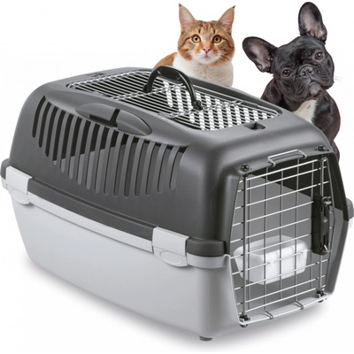 Stefanplast Přepravní box GULLIVER 3 kovová dvířka 61 x 40 x 38 cm – Zbozi.Blesk.cz