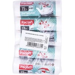 Paclan Чували за боклук Paclan Standard 15 л бели 5 x 40 бр