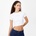 Jack Wills Бебешка тениска Jack Wills Cropped Baby T-Shirt - White