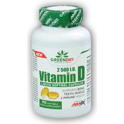 Amix Vitamín d3 2500 iu 90 kapsúl