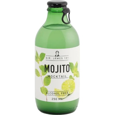 SIR. JAMES 101 Mojito nealko koktejl 0,0 % 0,25 l (holá láhev)