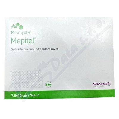 Mepitel silikon. 7,5 x 10 cm 10 ks