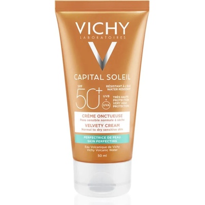 Vichy Capital Soleil защитен крем за кадифено нежна кожа на лицето SPF 50+ 50ml