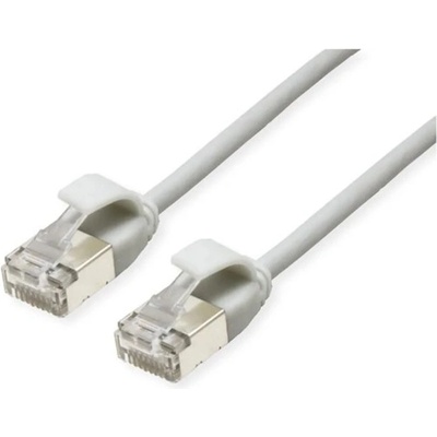 Roline Patch кабел U/FTP CAT6a LSOH, тънък, ултра гъвкав, кабел за центрове за данни, устойчив на издърпване, 0, 3 м, сив 21.15. 3301-100 (21.15.3301-100)