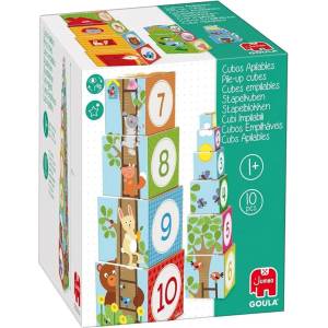 Goula Картонени кубчета Goula за кула, 10 броя